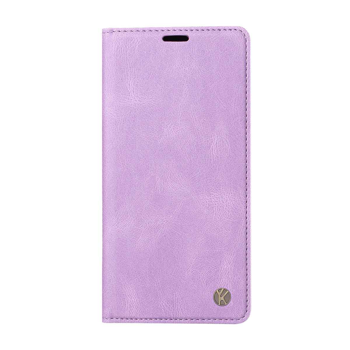 For Xiaomi 17 Pro Leather Cover YIKATU YK-004 Skin-Touch Wallet Phone Cases - Purple