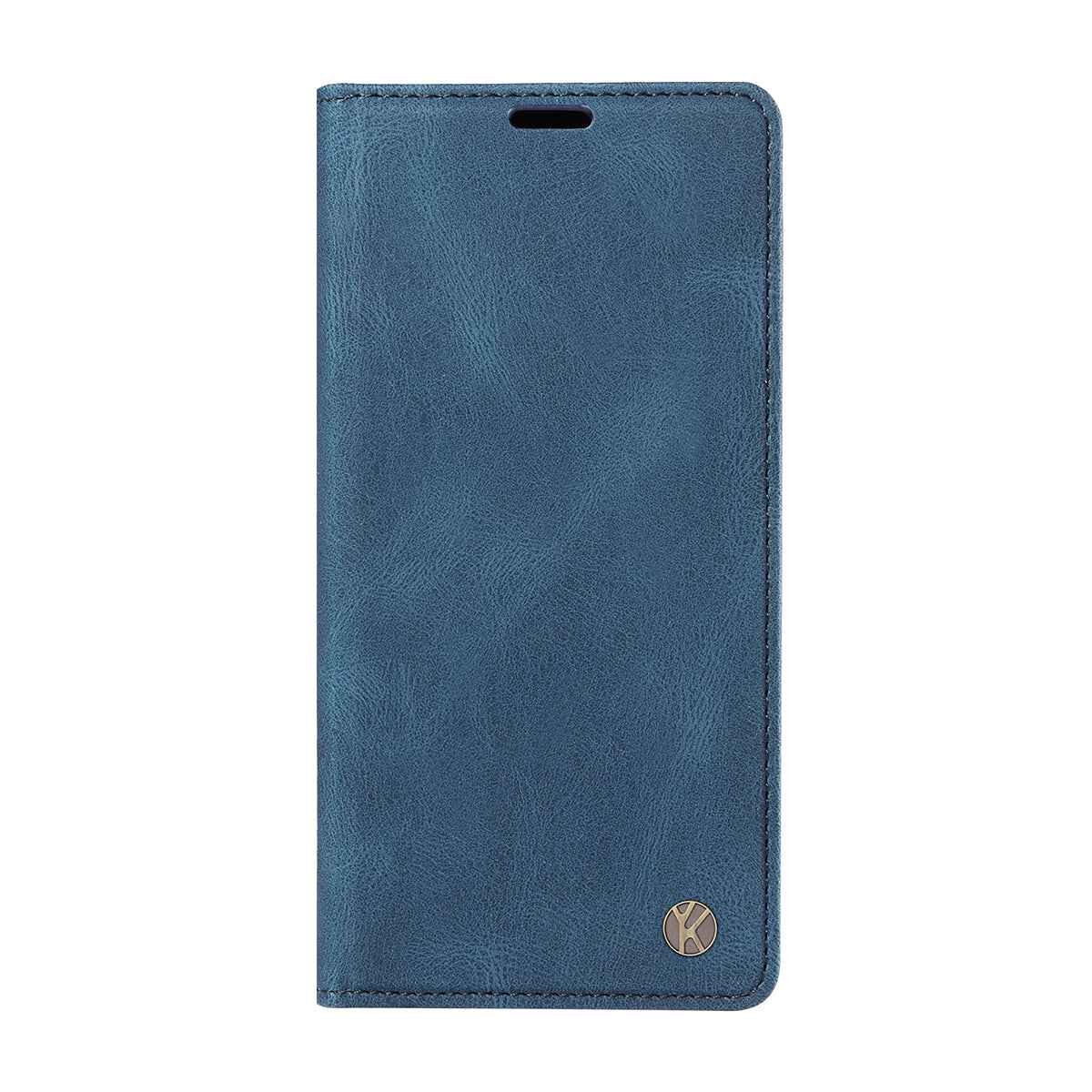 For Xiaomi 17 Pro Leather Cover YIKATU YK-004 Skin-Touch Wallet Phone Cases - Blue