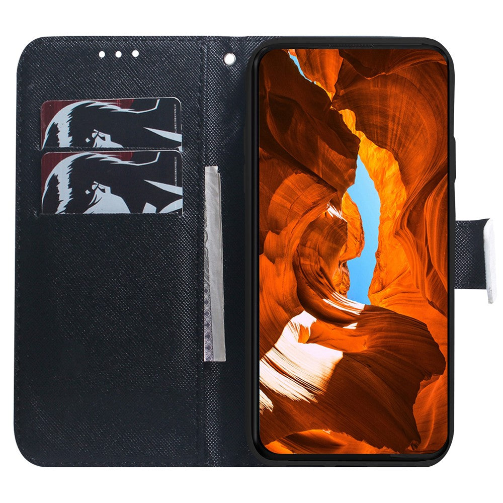 For Xiaomi Redmi Note 15 Pro 5G (Global) Wallet Case Pattern Print Leather Phone Cover - Don't Touch My Phone
