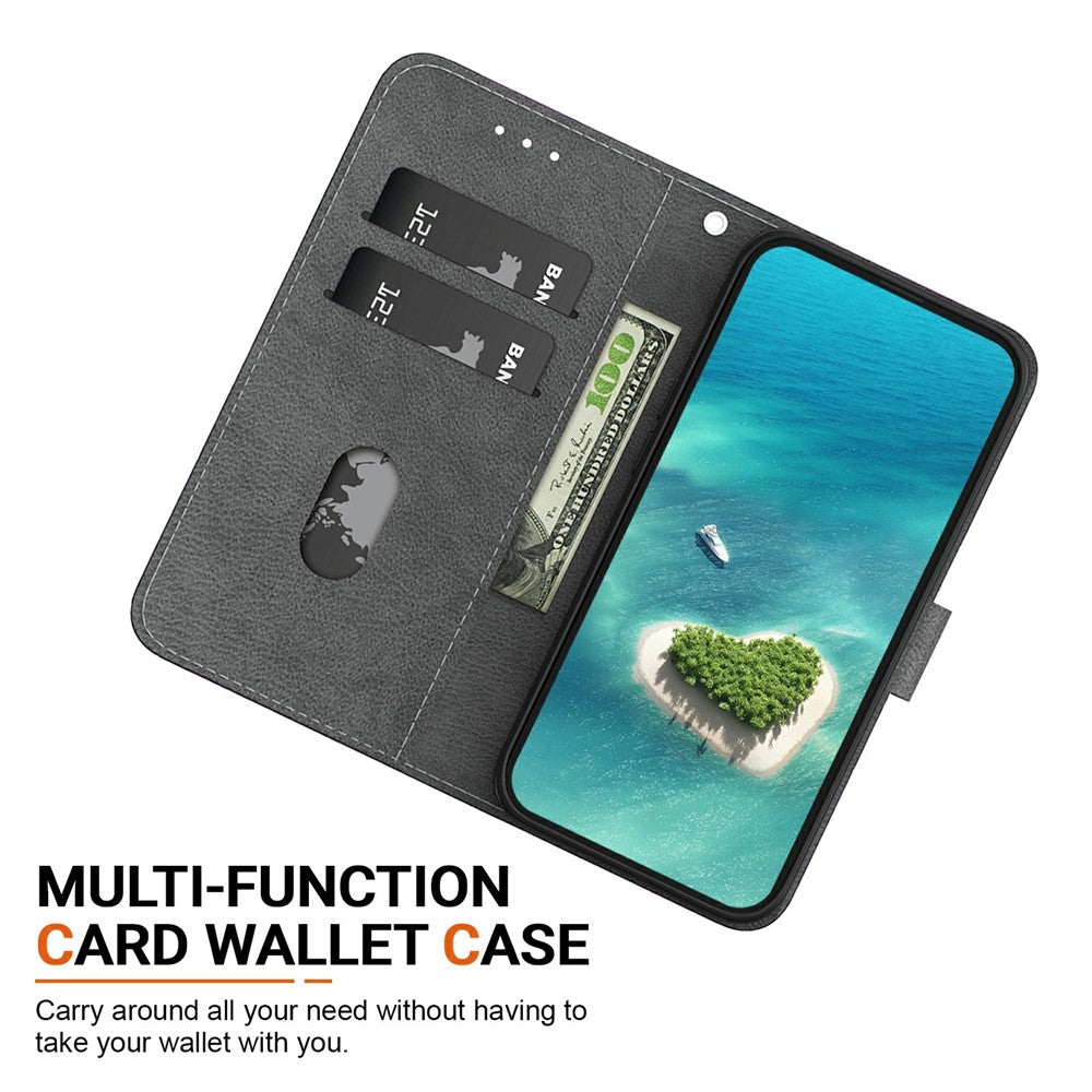 For Xiaomi Redmi Note 15 Pro 5G (Global) Case Pattern Printing Leather Flip Wallet Phone Cover with Lanyard - Jade Flower
