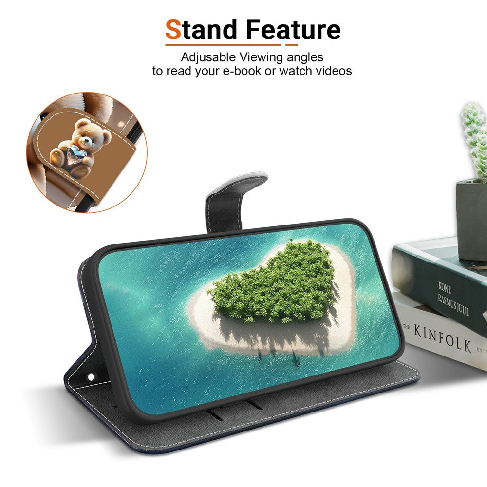 For Xiaomi Redmi Note 15 Pro 5G (Global) Leather Case Stand Wallet Pattern Printing Phone Cover with Wrist Strap - Lantern Butterfly