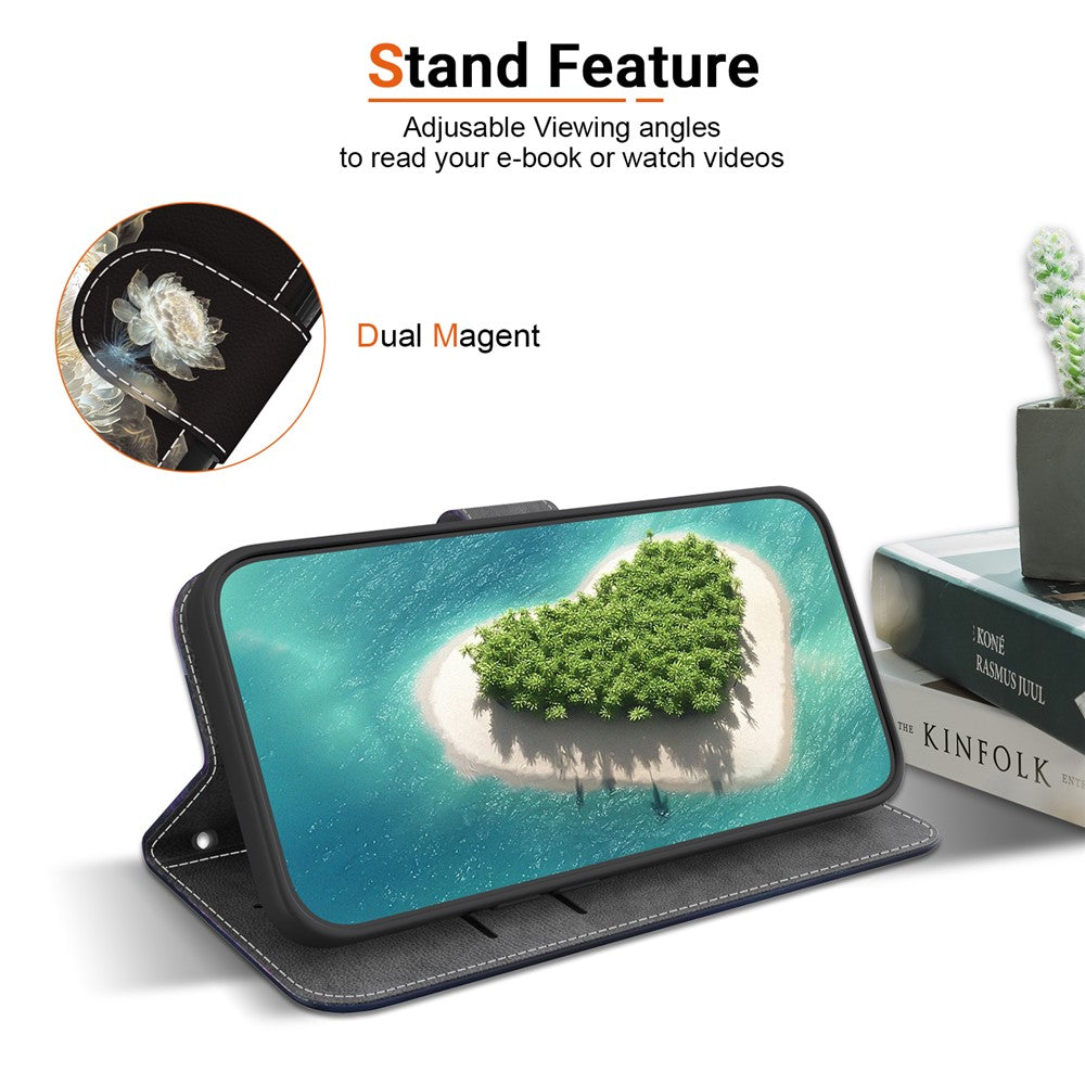 For-Samsung-Galaxy-S26-/-S26-Pro-Wallet-Phone-Case-Anti-Drop-Pattern-Printing-Leather-Flip-Cover-with-Strap-Crystal-Peony