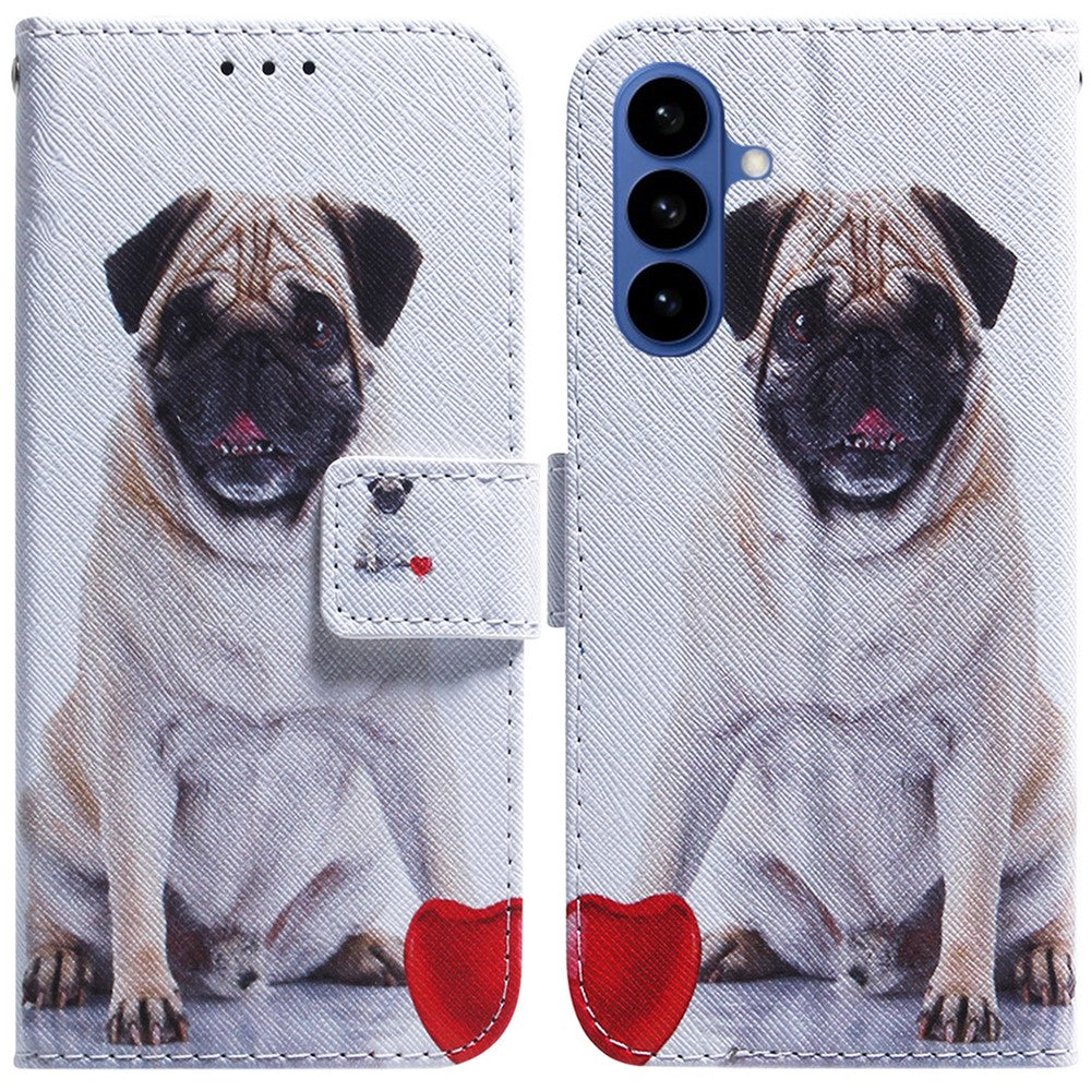 For-Samsung-Galaxy-S26-/-S26-Pro-Wallet-Case-Pattern-Print-Leather-Phone-Cover-Dog