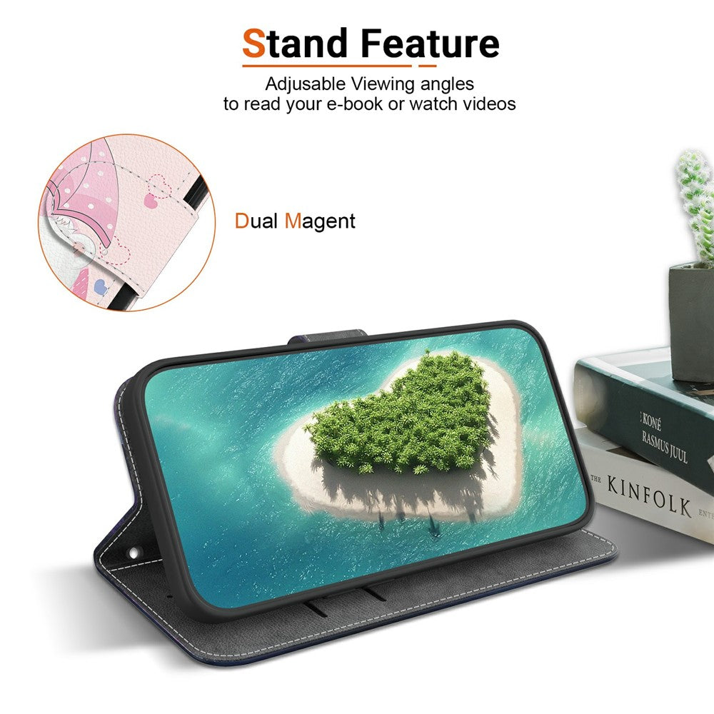 For-Samsung-Galaxy-S26-/-S26-Pro-Case-Pattern-Printing-Leather-Flip-Wallet-Phone-Cover-with-Lanyard-Cartoon-Couple-Bear