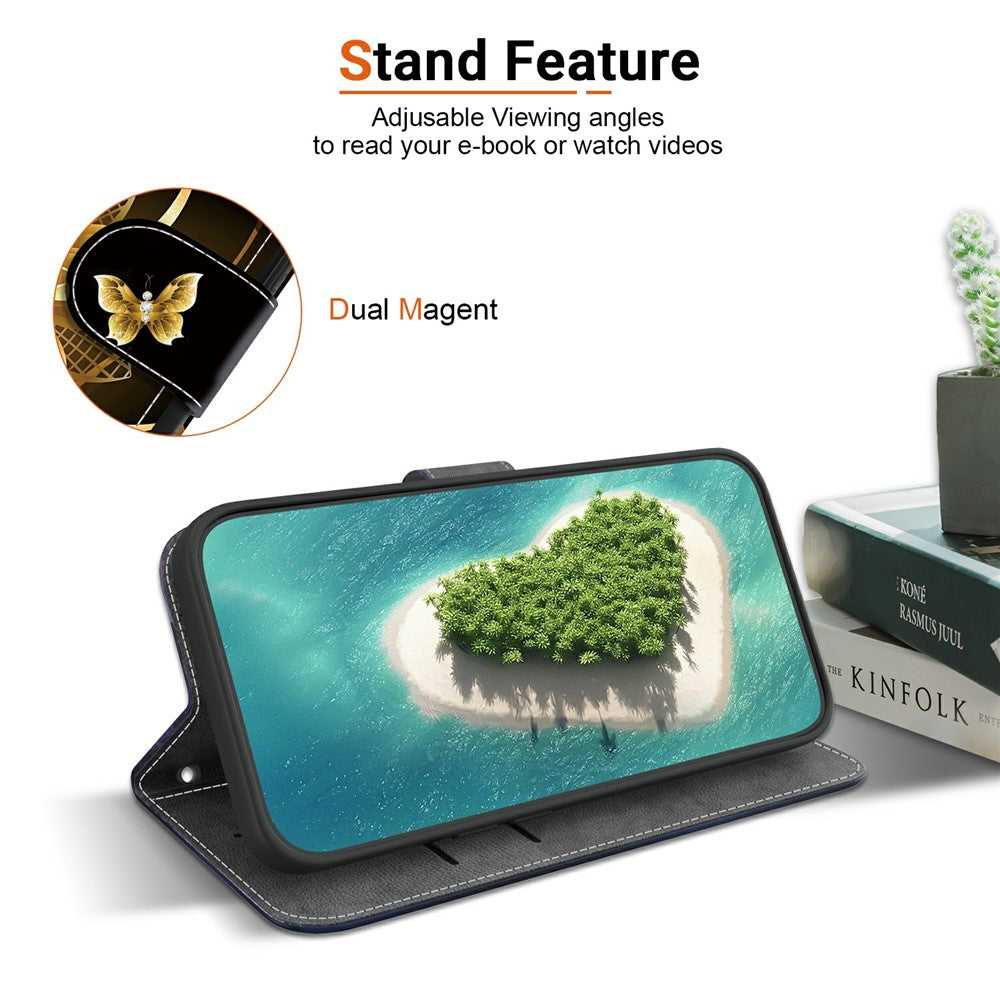 For-Samsung-Galaxy-S26-/-S26-Pro-Case-Pattern-Printing-Leather-Flip-Wallet-Phone-Cover-with-Lanyard-Golden-Flower