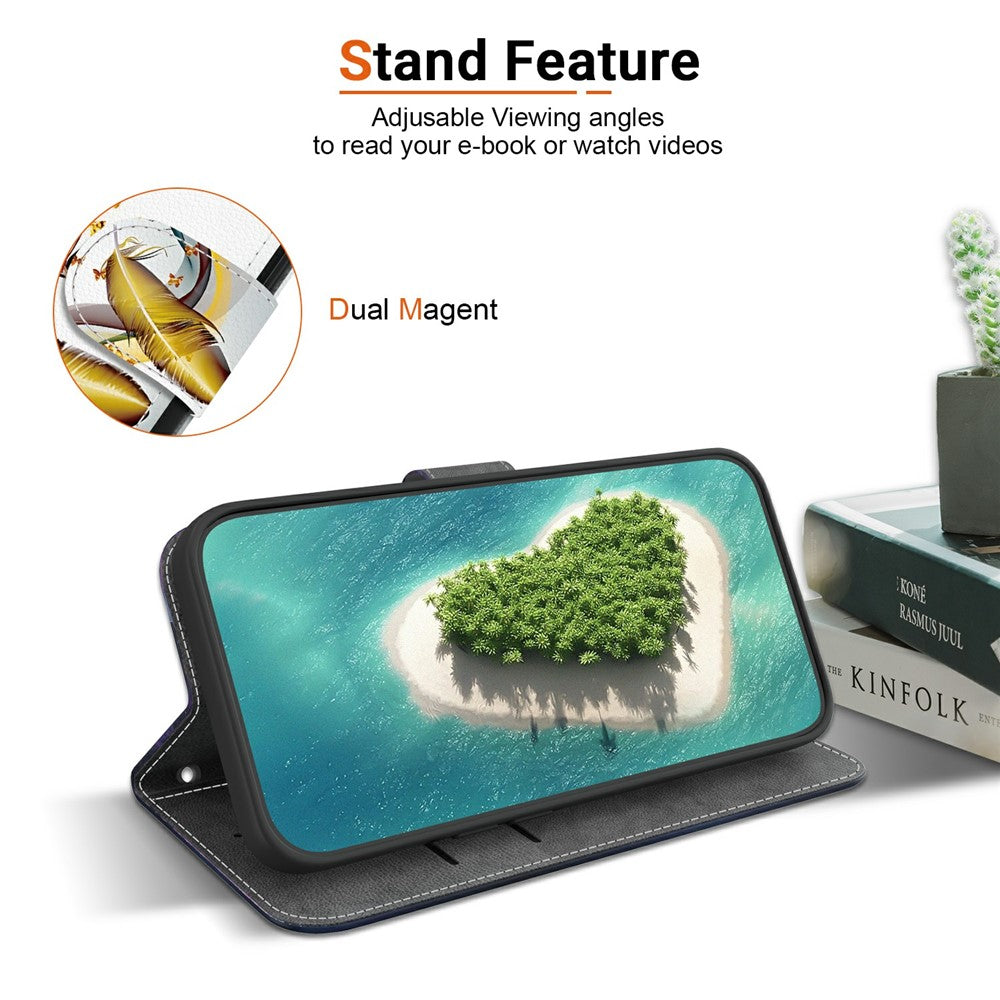 For-Samsung-Galaxy-S26-/-S26-Pro-Case-Pattern-Printing-Leather-Flip-Wallet-Phone-Cover-with-Lanyard-Golden-Butterfly-Feather