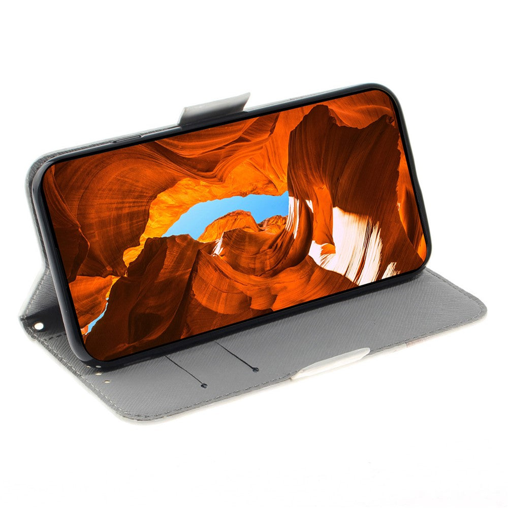 For-Samsung-Galaxy-S26-/-S26-Pro-Case-Pattern-Printing-Leather-Wallet-Phone-Cover-with-Wrist-Strap-Cute-Cat