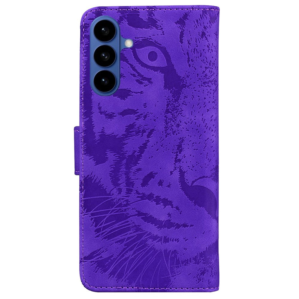 For-Samsung-Galaxy-S26-/-S26-Pro-Case-Tiger-Imprint-Leather-Wallet-Phone-Cover-Purple
