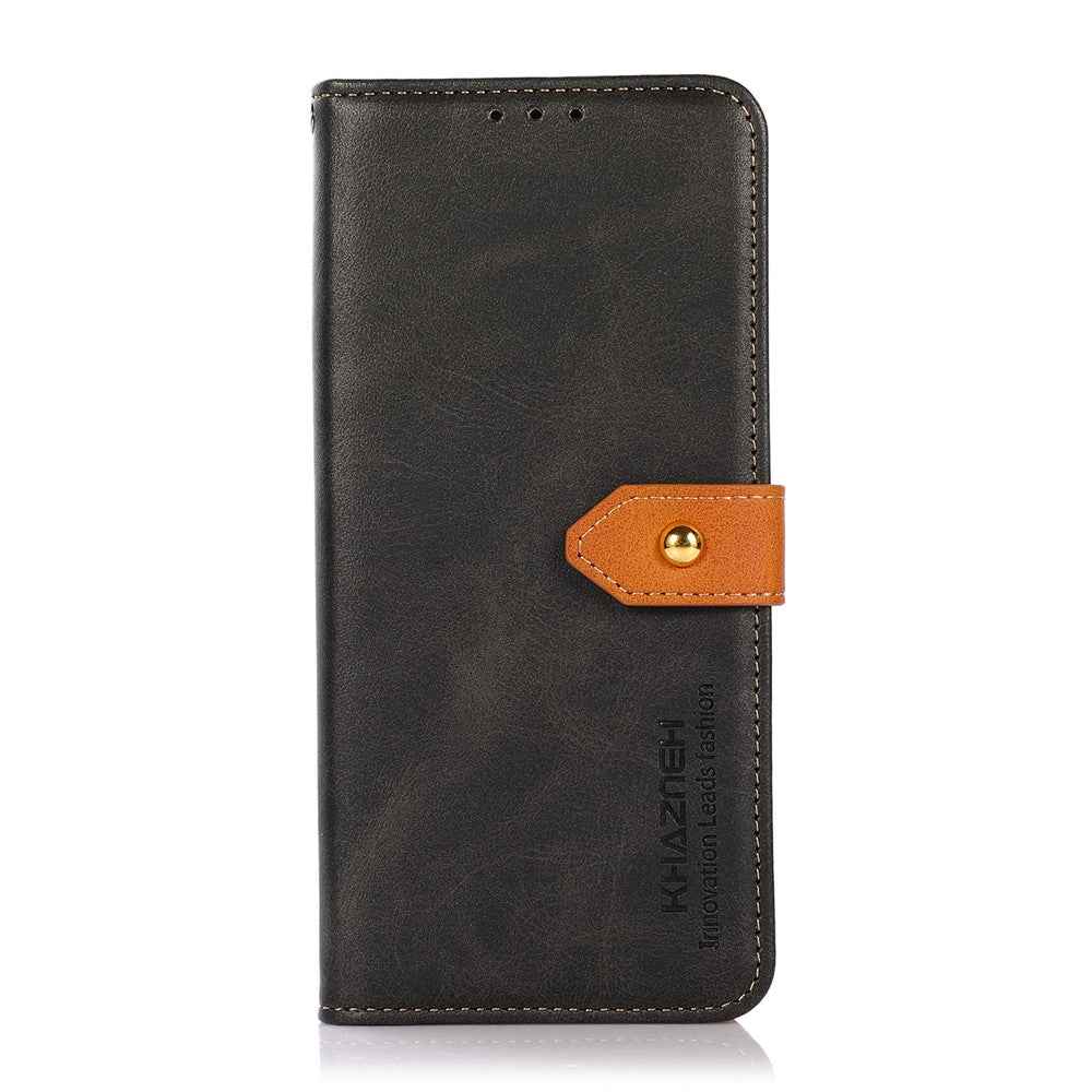 KHAZNEH For Xiaomi 17 Pro Wallet Phone Case Stand Leather Flip Cover - Black