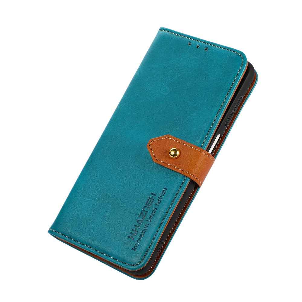 KHAZNEH For Xiaomi 17 Pro Wallet Phone Case Stand Leather Flip Cover - Blue