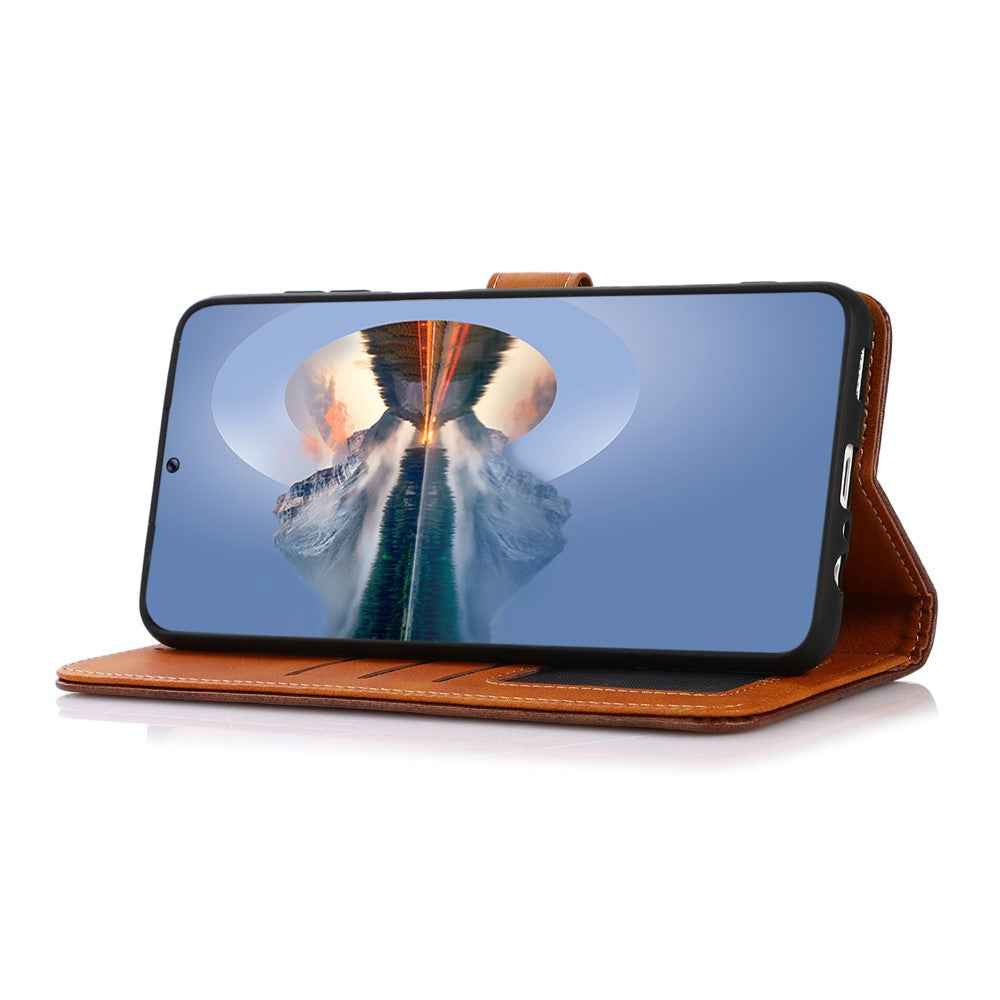 KHAZNEH For Xiaomi 17 Pro Wallet Phone Case Stand Leather Flip Cover - Rose Gold