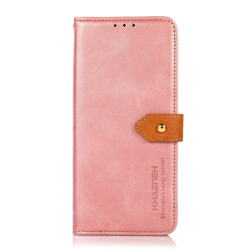 KHAZNEH For Xiaomi 17 Pro Max Wallet Phone Case Stand Leather Flip Cover - Rose Gold