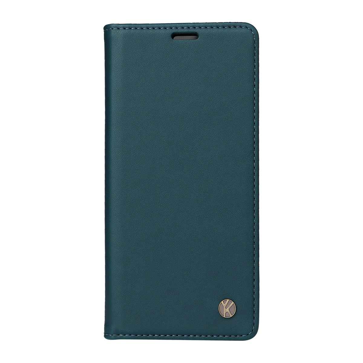 For Xiaomi 17 Pro Phone Cases YIKATU Magnetic Closure PU Leather Mobile Cover - Green