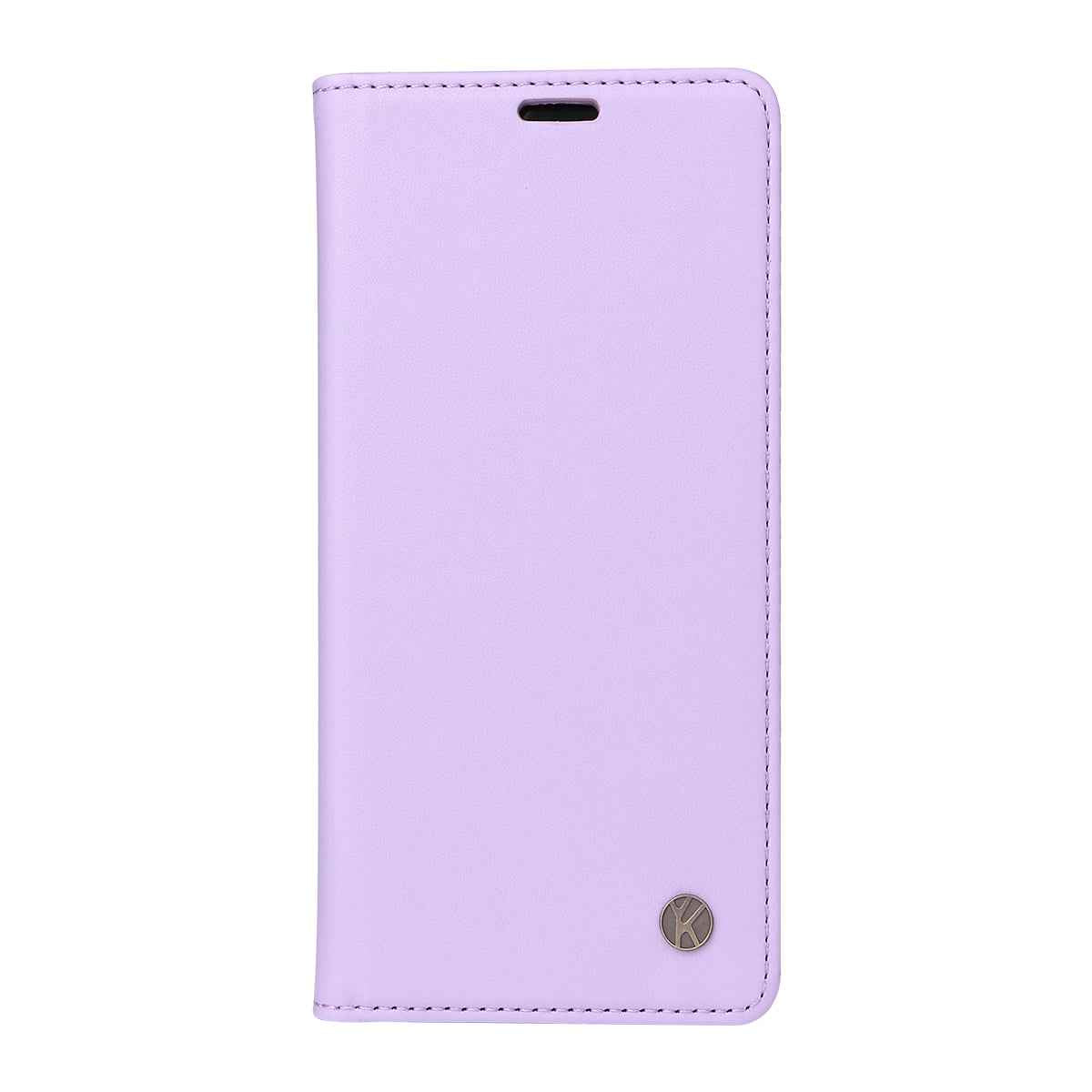 For Xiaomi 17 Pro Phone Cases YIKATU Magnetic Closure PU Leather Mobile Cover -  Light Purple