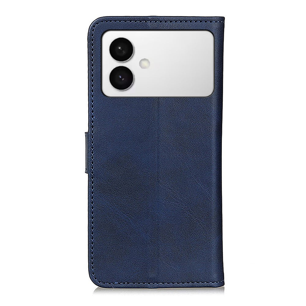 For-Samsung-Galaxy-S26-Edge-Case-Cowhide-Texture-Leather-Wallet-Stand-Phone-Cover-Blue