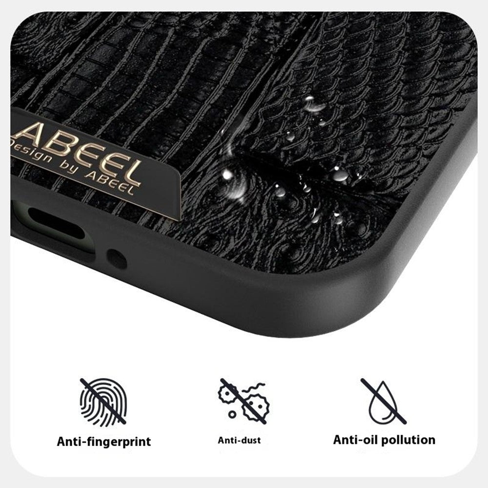 ABEEL For Xiaomi 17 Pro Max Magnetic Case Beast Texture Micro-Embossing Back Cover - Green