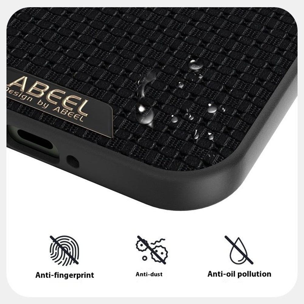 ABEEL For Xiaomi 17 Pro Max Magnetic Case Textured Micro-Embossing Back Cover - Blue