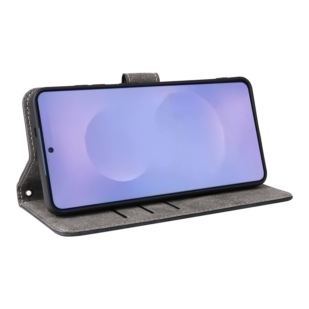 For-Samsung-Galaxy-S26-/-S26-Pro-Case-Wallet-RFID-Blocking-PU-Leather-Phone-Cover-Stand-with-Strap-Black