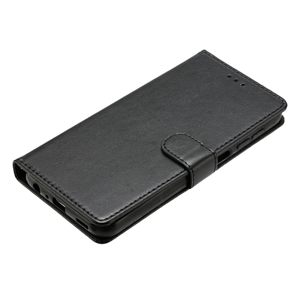 For Xiaomi Redmi Note 15 Pro 5G (Global) Leather Case Wallet Stand Phone Cover with Handy Strap - Black