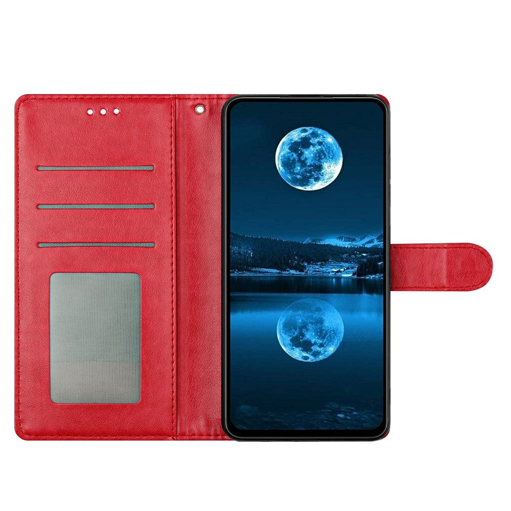 For Xiaomi Redmi Note 15 Pro 5G (Global) Leather Case Wallet Stand Phone Cover with Handy Strap - Rose
