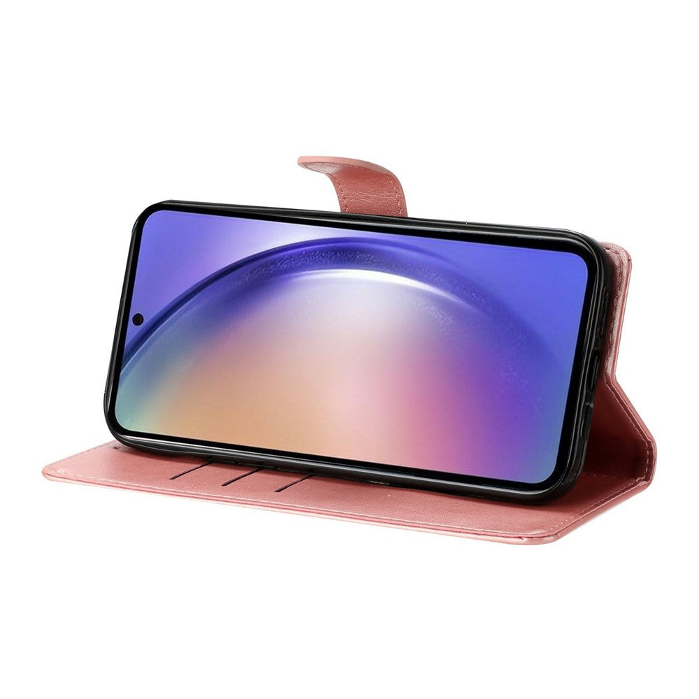 For Xiaomi Redmi Note 15 Pro 5G (Global) Wallet Case Glitter Anti-Scratch Leather Stand Phone Cover with Strap - Light Purple