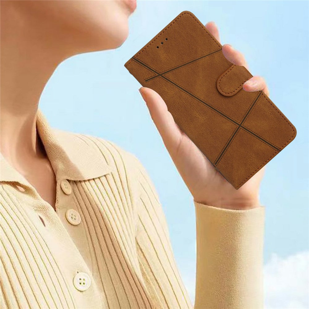 For Xiaomi Redmi Note 15 Pro 5G (Global) Case Crazy Horse Texture PU Leather Wallet Stand Phone Cover - Brown