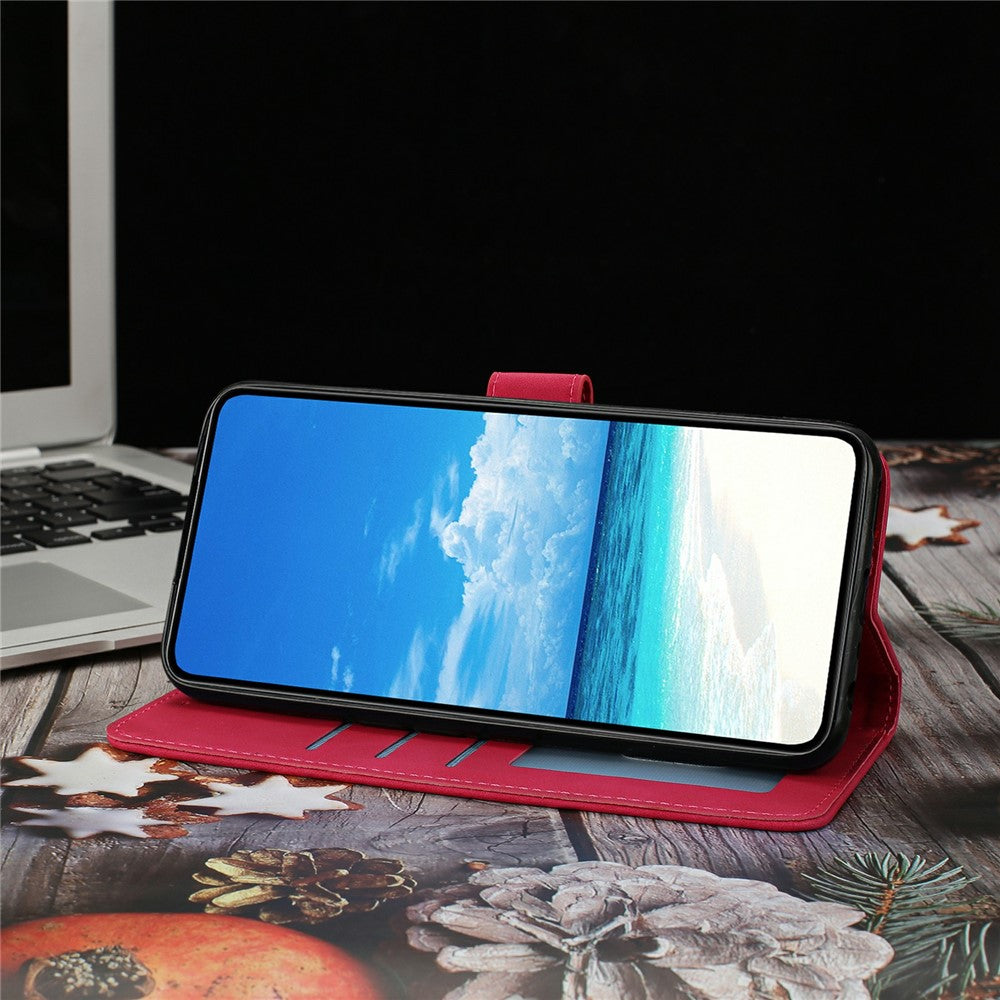 For Xiaomi Redmi Note 15 Pro 5G (Global) Case Butterfly Flower Imprinted PU Leather Wallet Stand Phone Cover - Rose