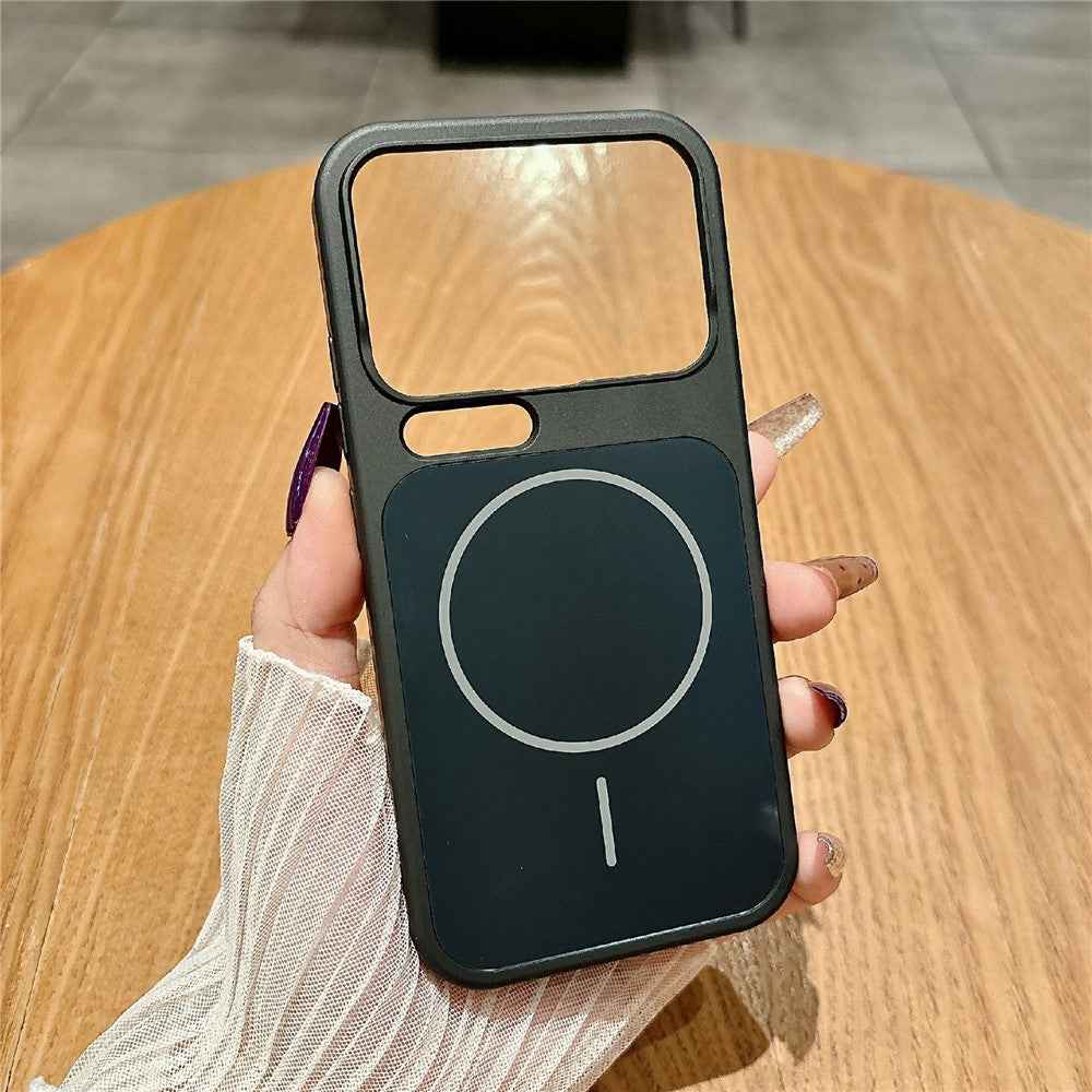 For Xiaomi 17 Pro Magnetic Case Hard PC Magnetic Phone Cover - Black