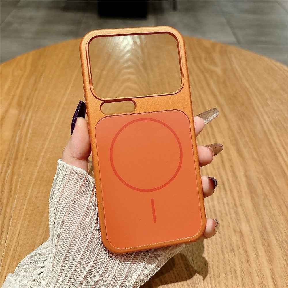 For Xiaomi 17 Pro Magnetic Case Hard PC Magnetic Phone Cover - Orange