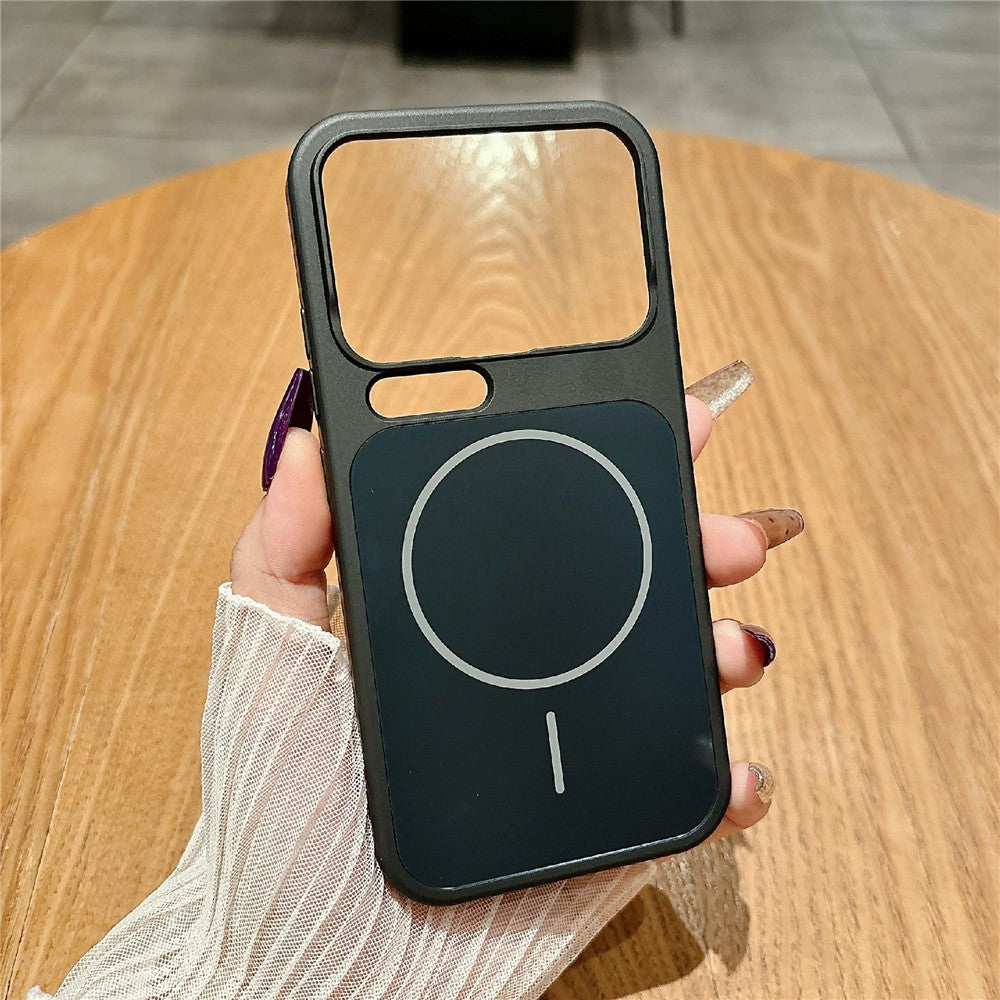 For Xiaomi 17 Pro Max Magnetic Case Hard PC Magnetic Phone Cover - Black