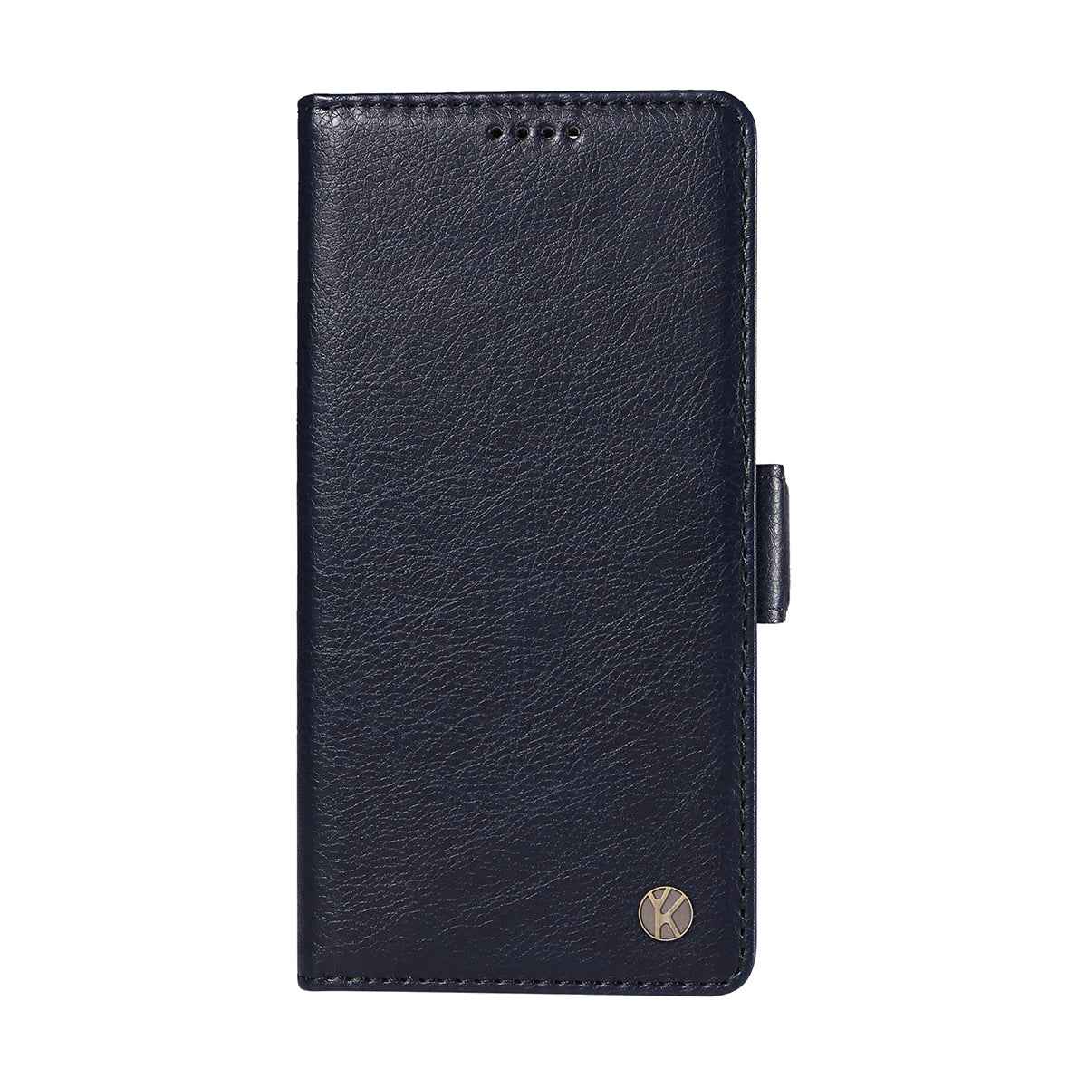 For Xiaomi 17 Pro Case YIKATU YK-007 Litchi Texture PU Leather Wallet Phone Cover - Navy Blue
