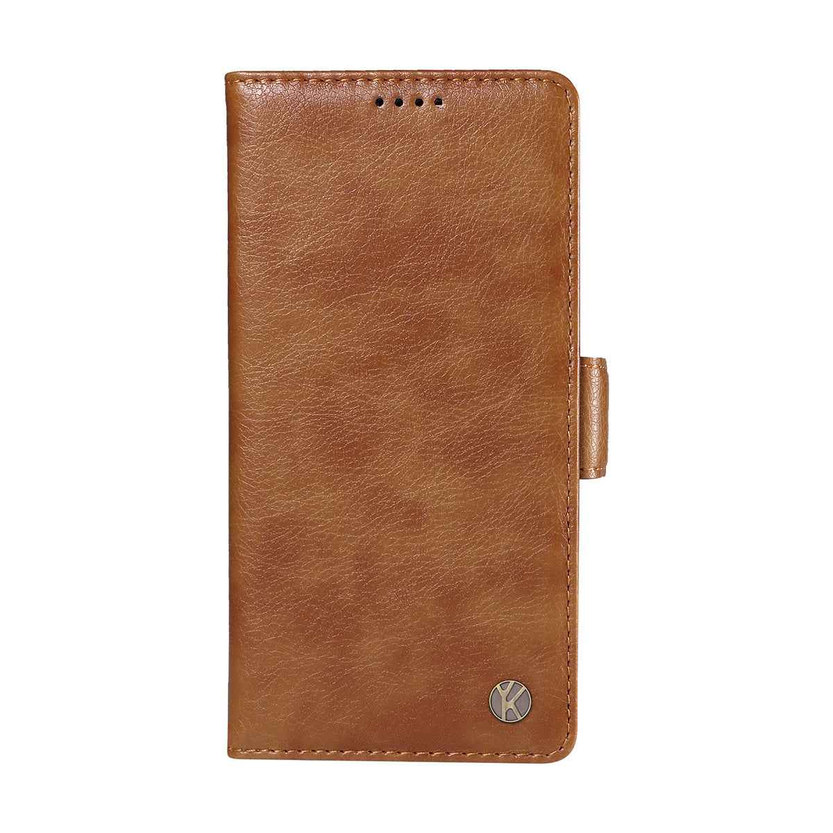 For Xiaomi 17 Pro Case YIKATU YK-007 Litchi Texture PU Leather Wallet Phone Cover - Brown