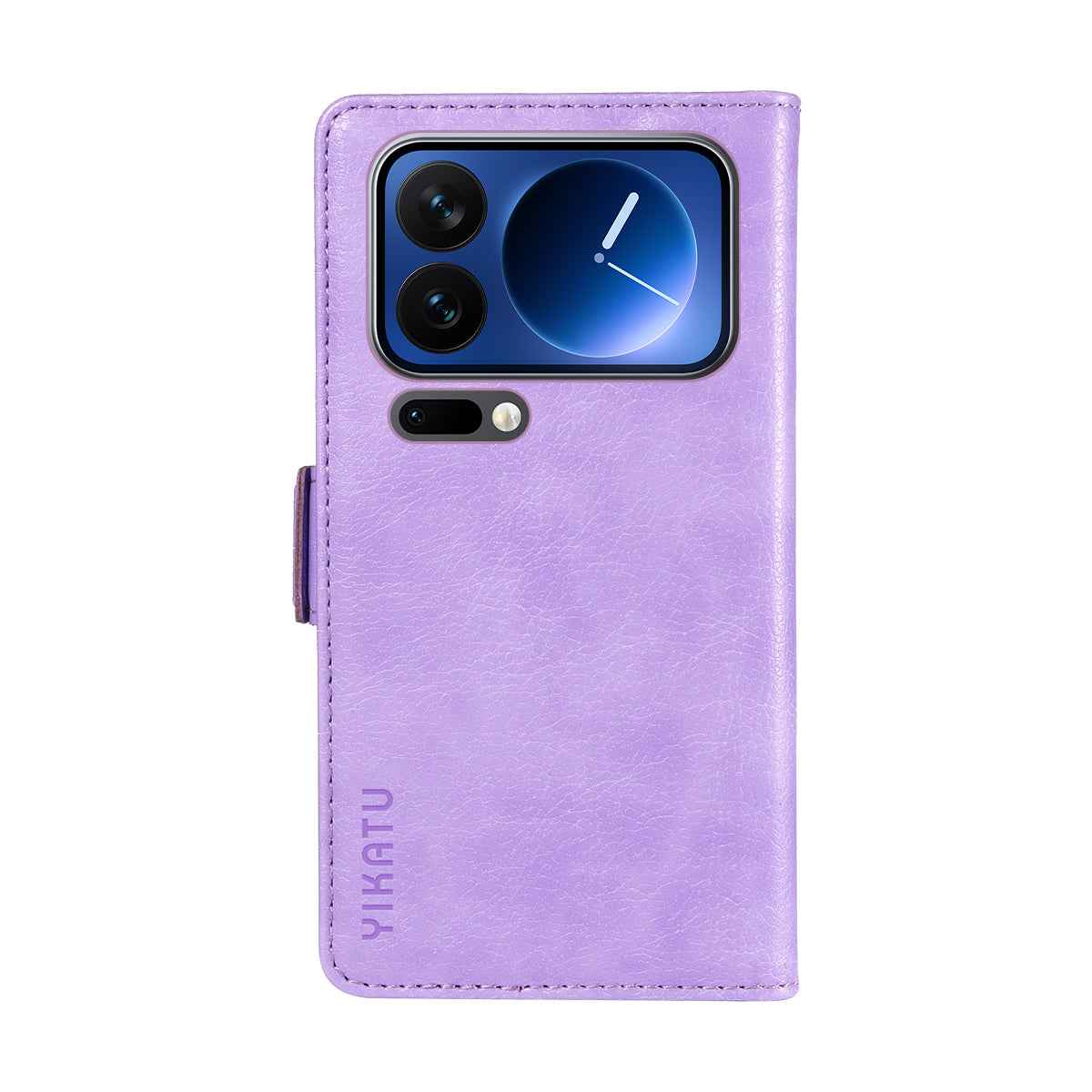 For Xiaomi 17 Pro Case YIKATU YK-007 Litchi Texture PU Leather Wallet Phone Cover - Purple