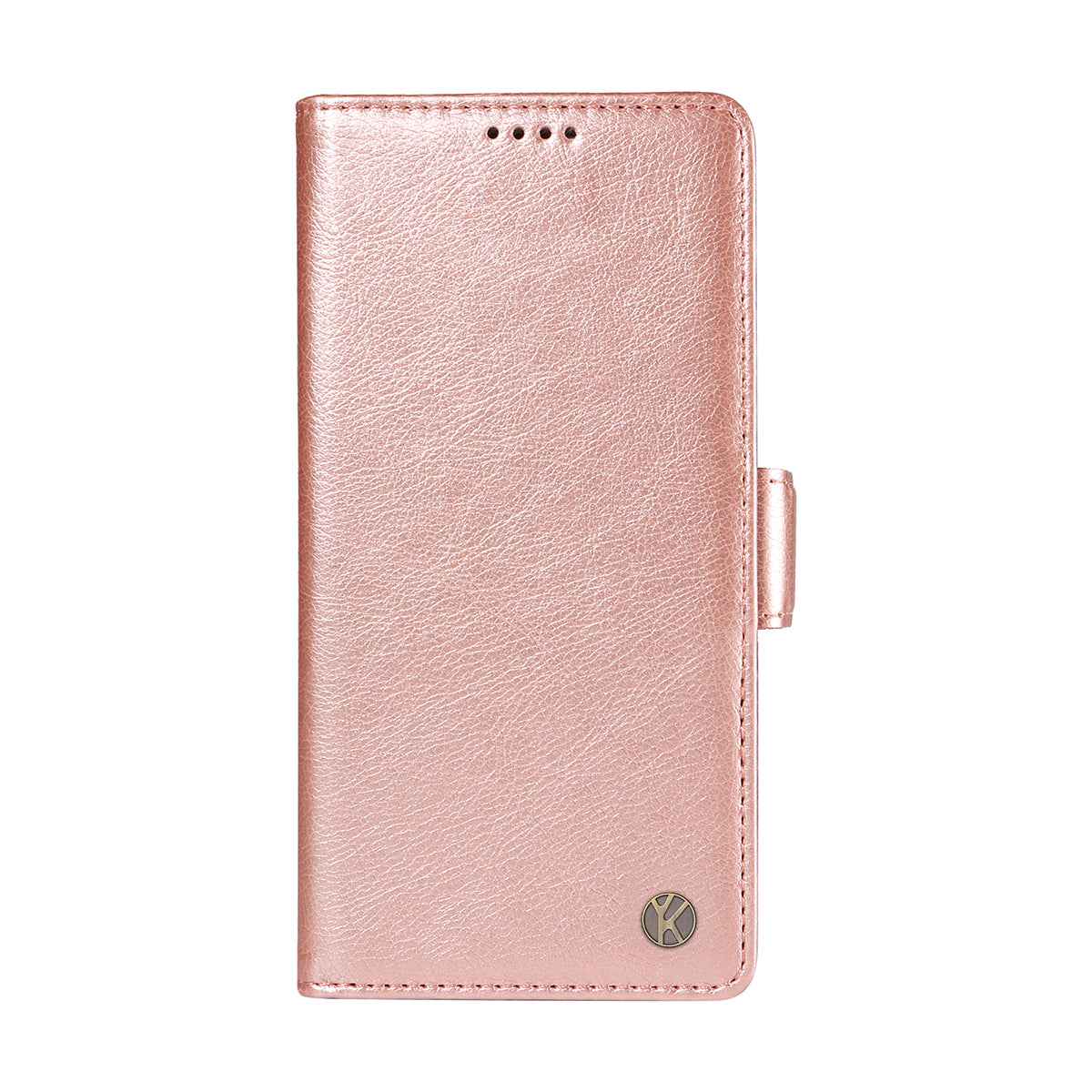 For Xiaomi 17 Pro Case YIKATU YK-007 Litchi Texture PU Leather Wallet Phone Cover - Rose Gold
