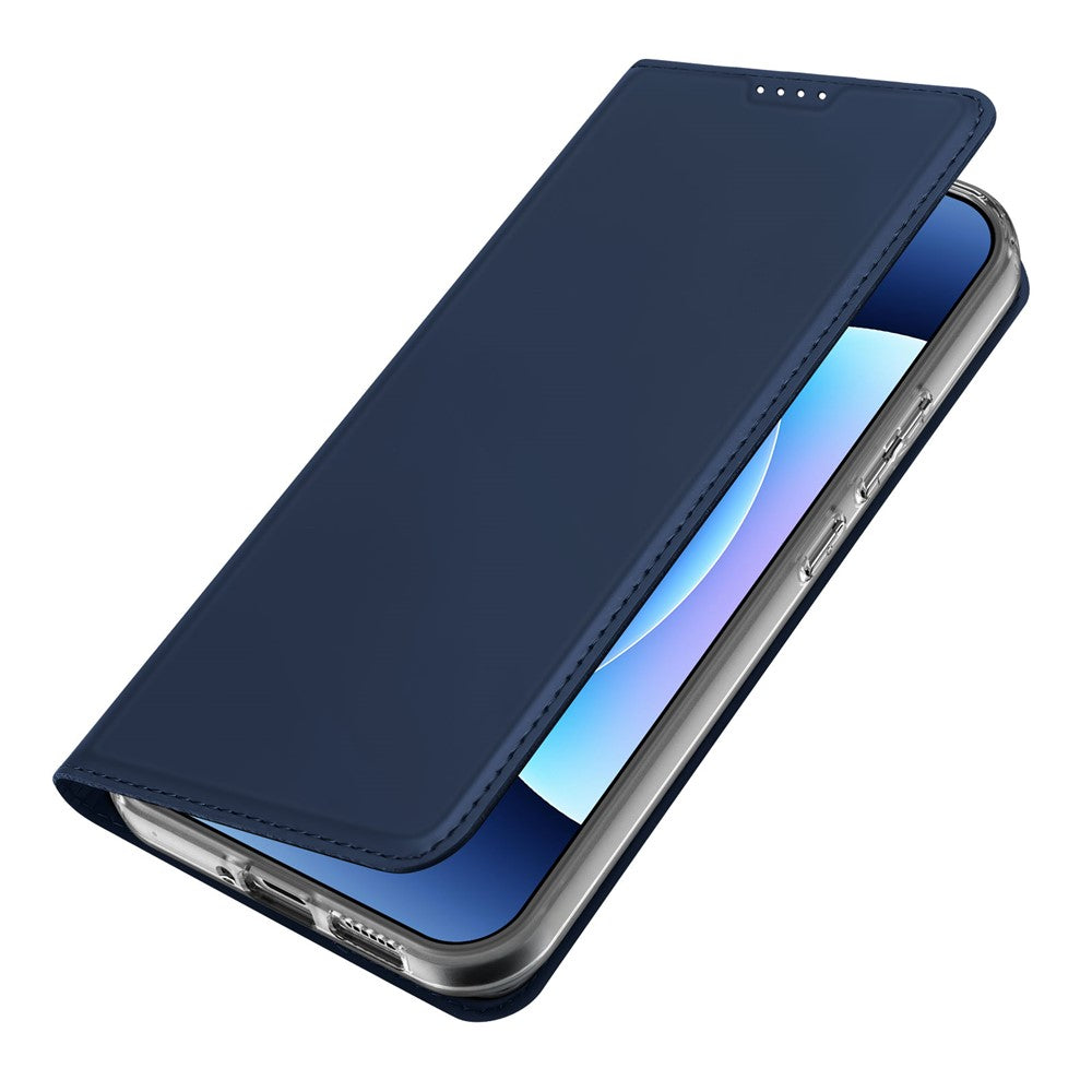 For Xiaomi 17 Pro Max Case DUX DUCIS Skin Pro Series Leather Stand Cover Card Holder - Blue