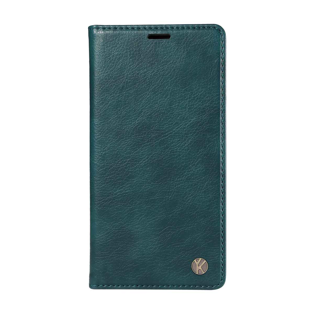 For Xiaomi 17 Pro Wallet Case YIKATU YK-006 Magnetic Closure Leather Phone Cover Litchi Texture - Blue