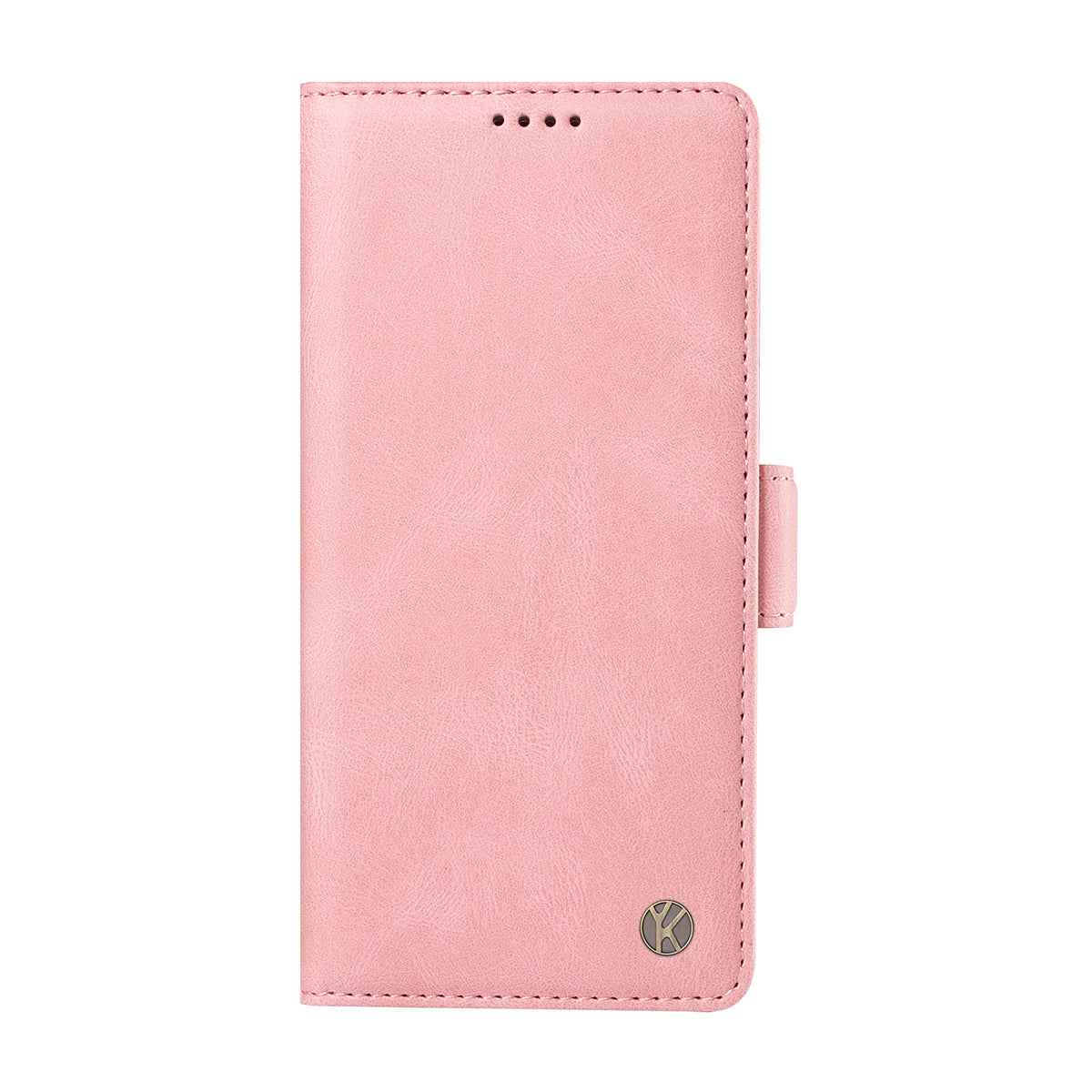 For Xiaomi 17 Pro Leather Case YIKATU YK-005 Skin-touch Feeling Wallet Phone Cover - Pink