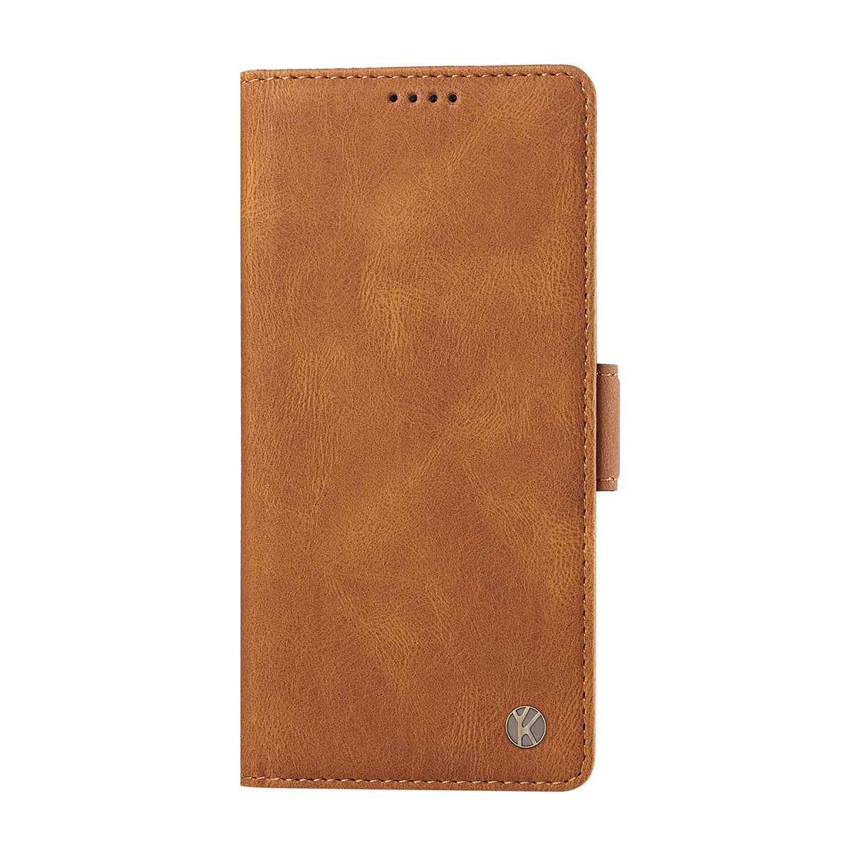 For Xiaomi 17 Pro Leather Case YIKATU YK-005 Skin-touch Feeling Wallet Phone Cover - Brown