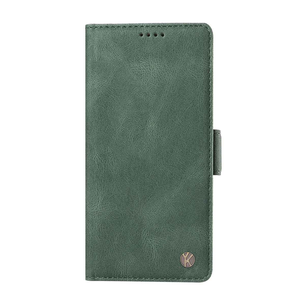 For Xiaomi 17 Pro Leather Case YIKATU YK-005 Skin-touch Feeling Wallet Phone Cover - Green