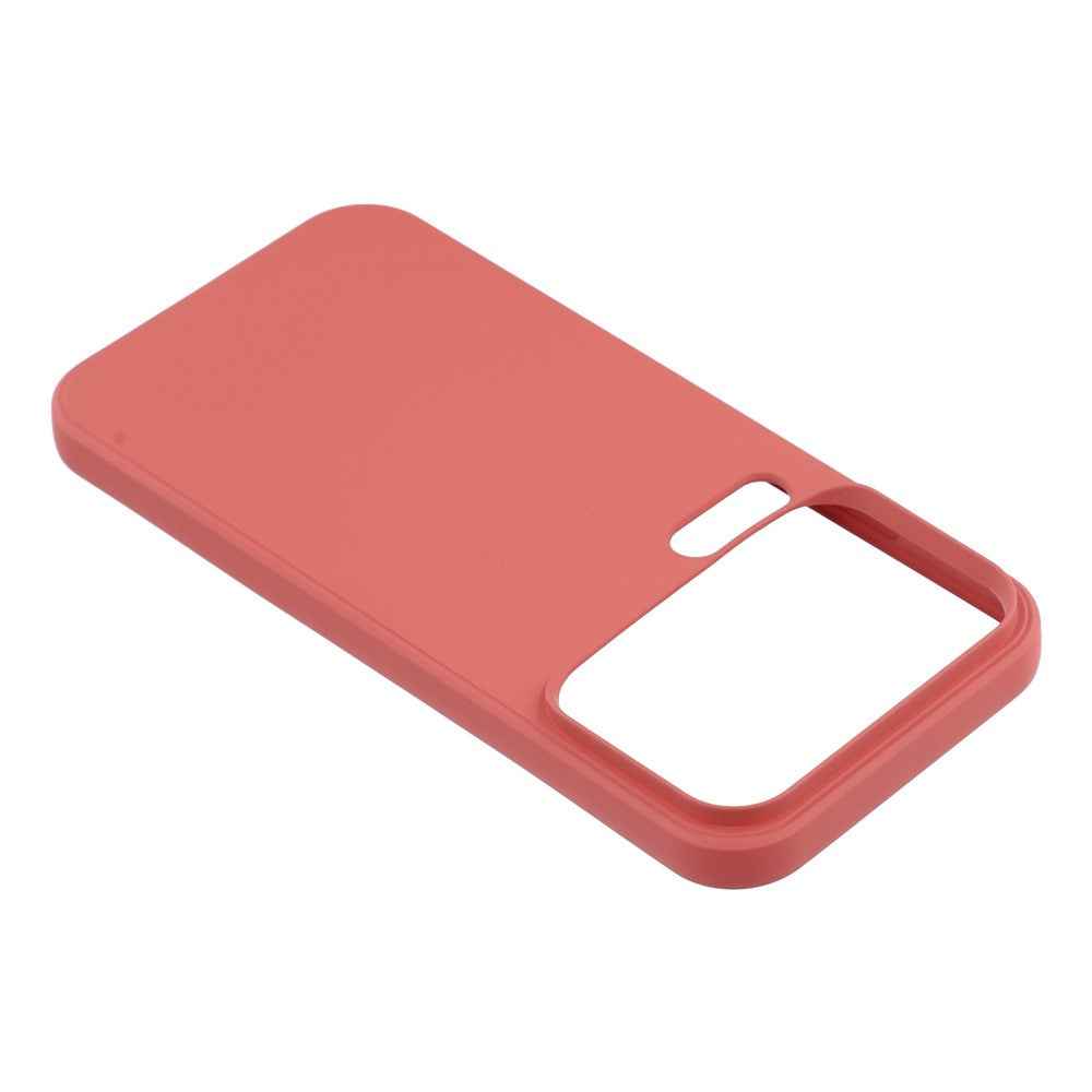 For Xiaomi 17 Pro Case TPU Back Soft Anti-Scratch Fiber Lining Phone Cover - Hawthorn Red