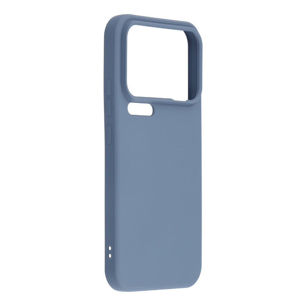 For Xiaomi 17 Pro Max Case TPU Back Soft Anti-Scratch Fiber Lining Phone Cover - Lavender Grey