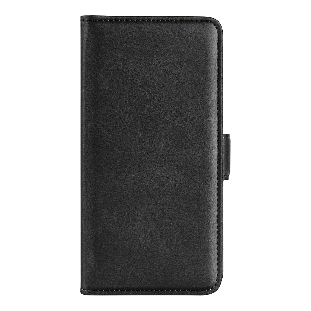 For Xiaomi Redmi Note 15 Pro 5G (Global) Case Calf Texture Leather Wallet Phone Cover - Black