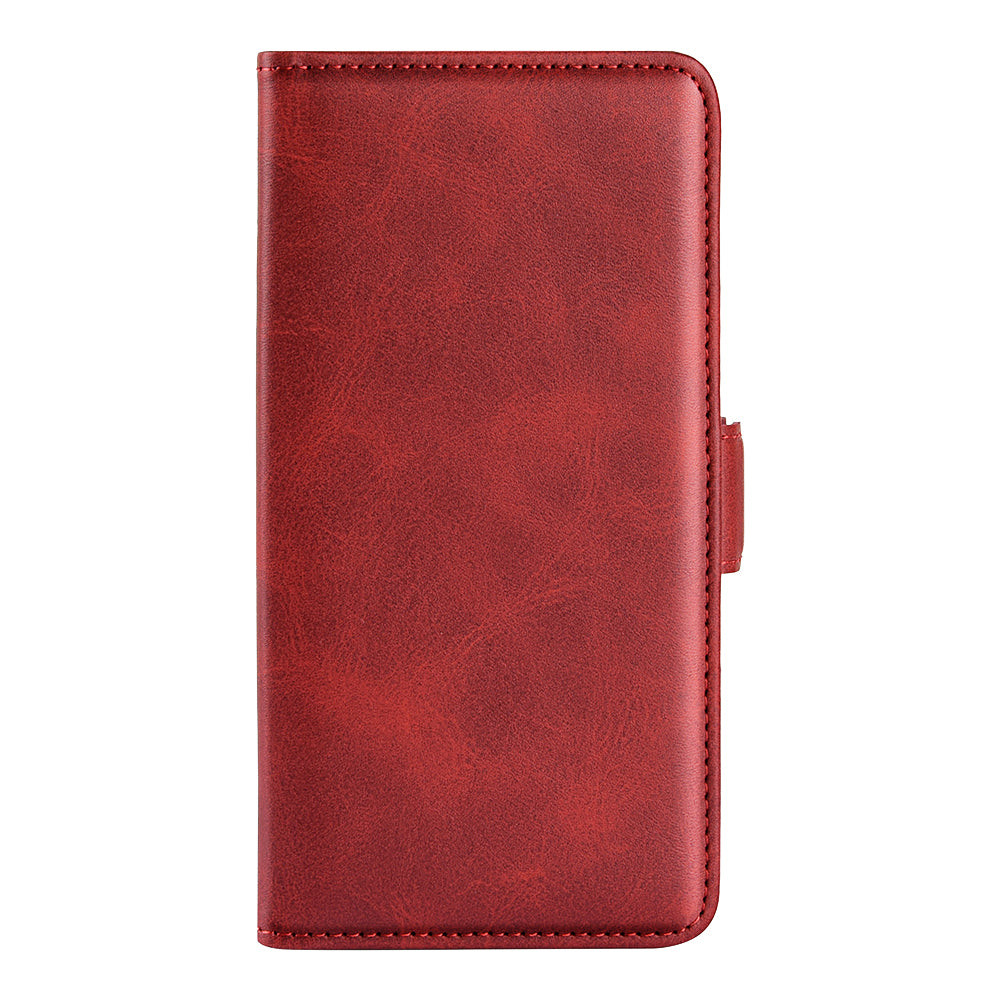 For Xiaomi Redmi Note 15 Pro 5G (Global) Case Calf Texture Leather Wallet Phone Cover - Red