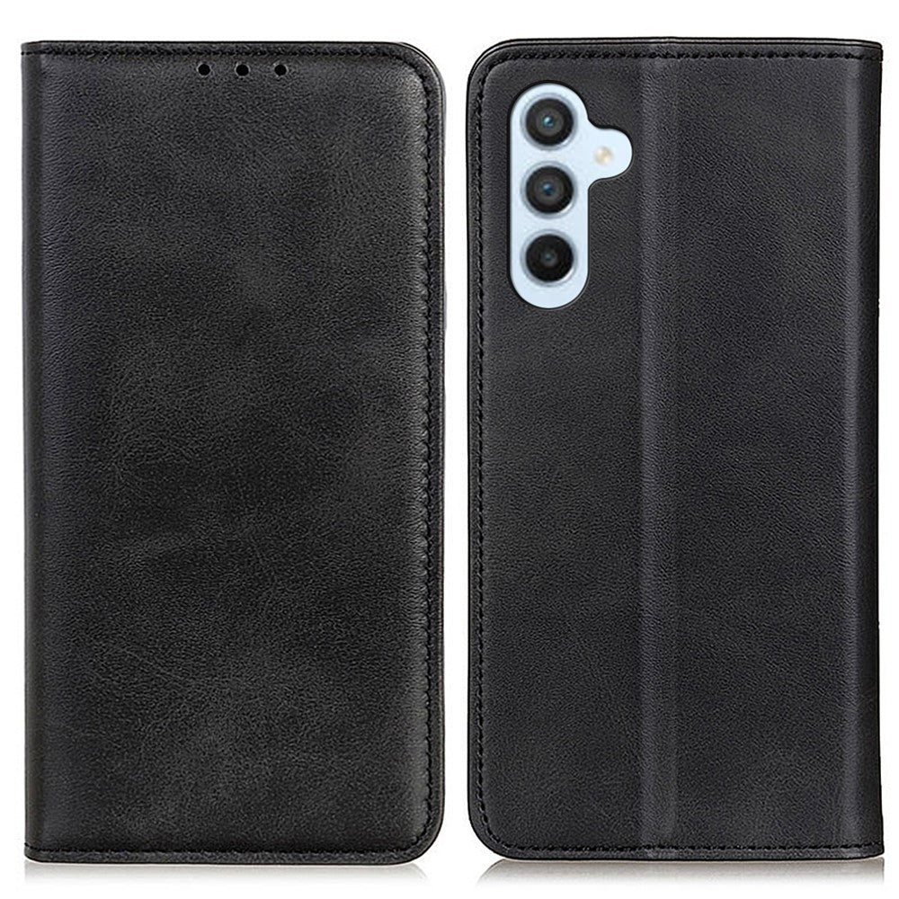 For-Samsung-Galaxy-S26-/-S26-Pro-Case-Split-Leather-Flip-Wallet-Phone-Cover-Black