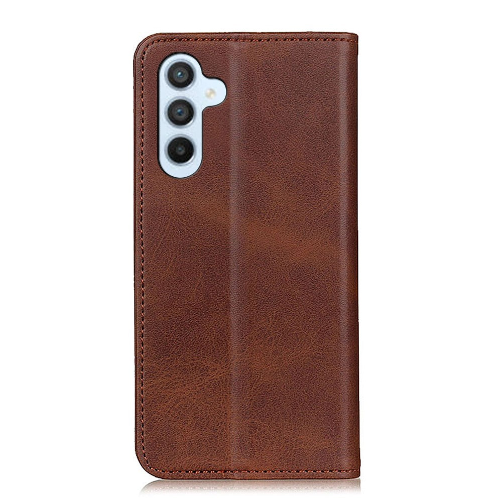 For-Samsung-Galaxy-S26-/-S26-Pro-Case-Split-Leather-Flip-Wallet-Phone-Cover-Coffee
