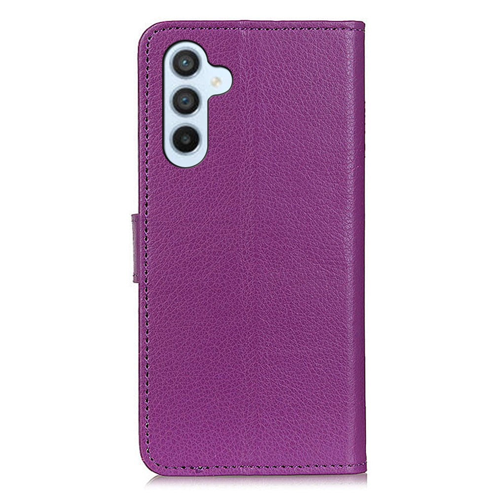 For-Samsung-Galaxy-S26-/-S26-Pro-Wallet-Case-PU-Leather-Phone-Cover-Litchi-Texture-Purple