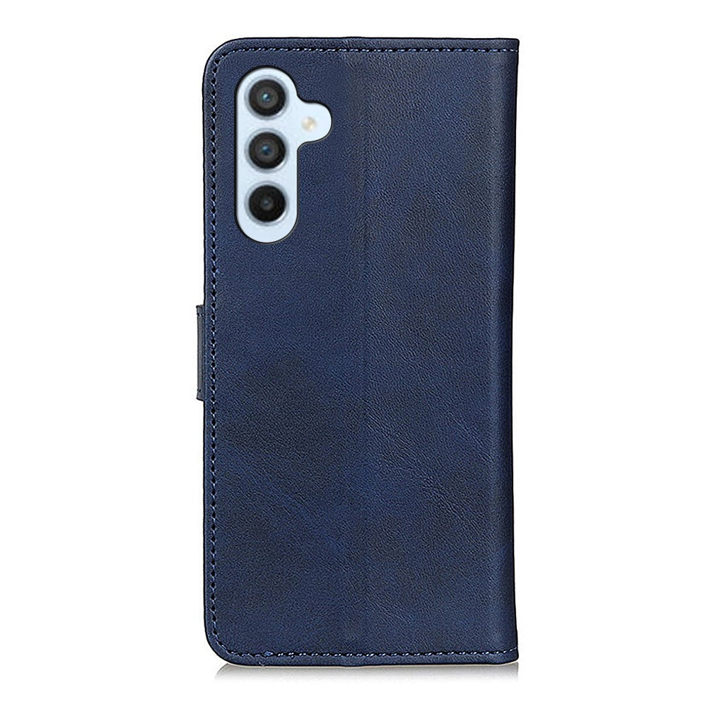 For-Samsung-Galaxy-S26-/-S26-Pro-Case-Cowhide-Texture-Leather-Wallet-Stand-Phone-Cover-Blue