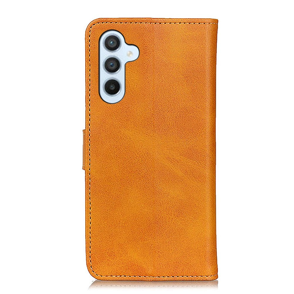 For-Samsung-Galaxy-S26-/-S26-Pro-Case-Cowhide-Texture-Leather-Wallet-Stand-Phone-Cover-Brown