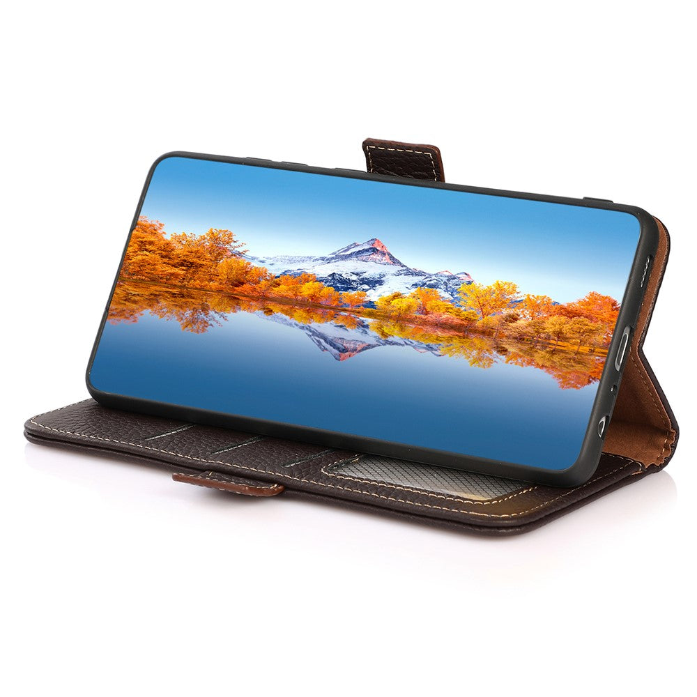 KHAZNEH-for-Samsung-Galaxy-S26-Edge-Phone-Case-Genuine-Cow-Leather-Cover-RFID-Blocking-Brown