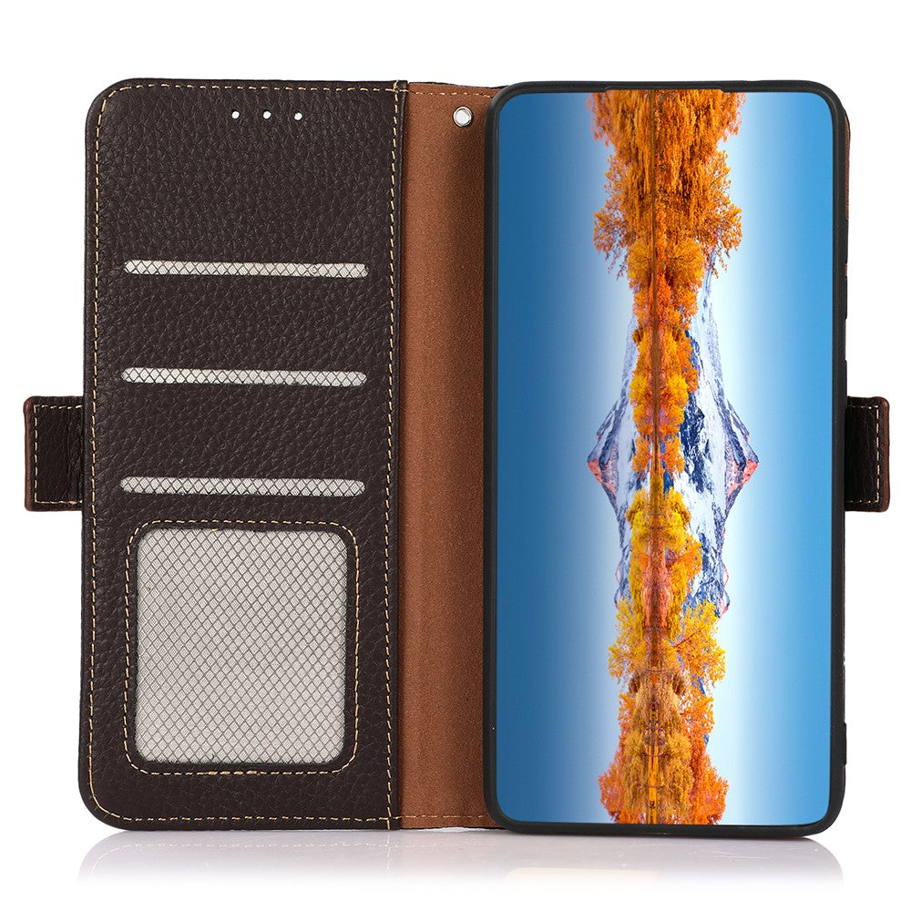 KHAZNEH-for-Samsung-Galaxy-S26-Ultra-Phone-Case-Genuine-Cow-Leather-Cover-RFID-Blocking-Brown